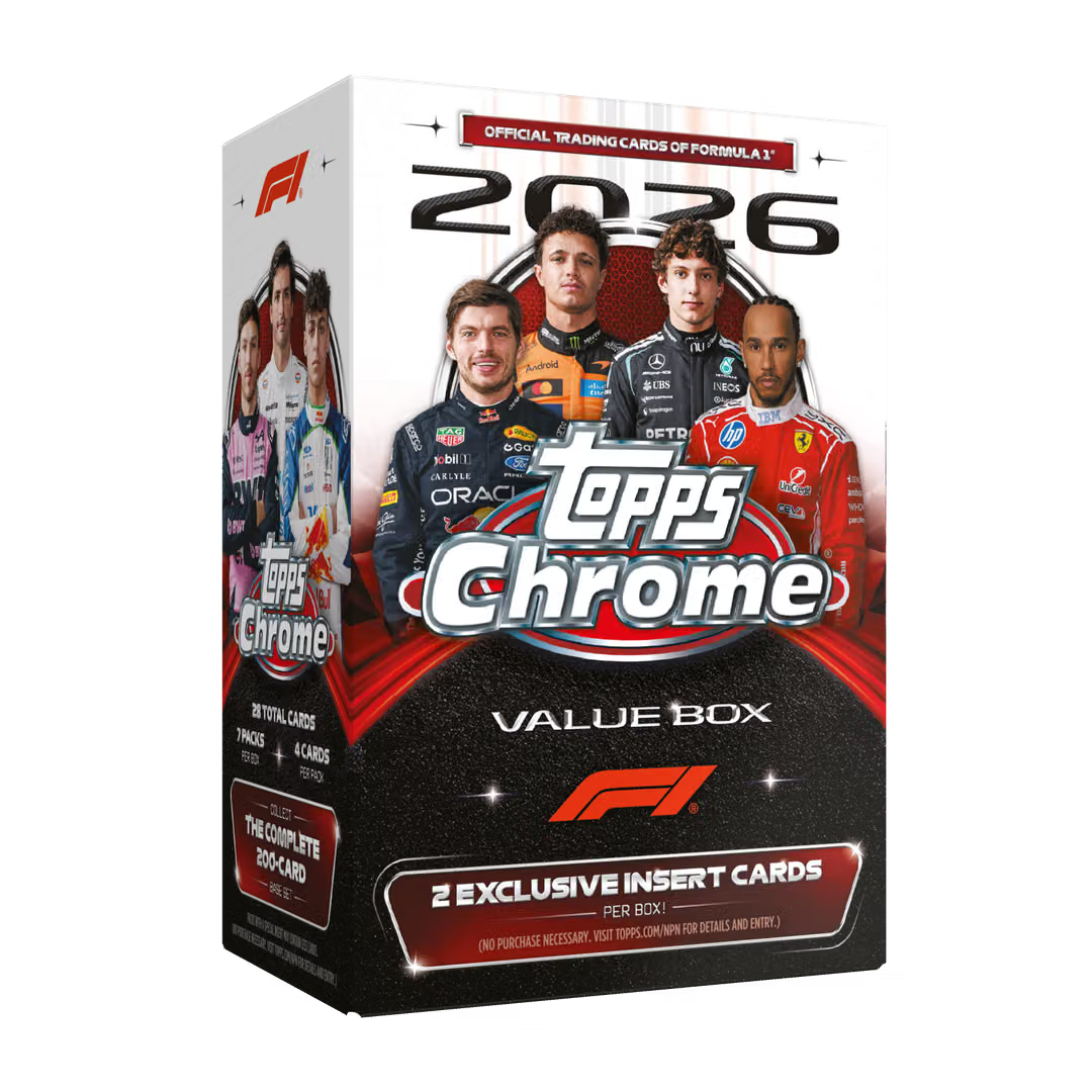 2026 Topps Chrome® Formula 1® Value Box
