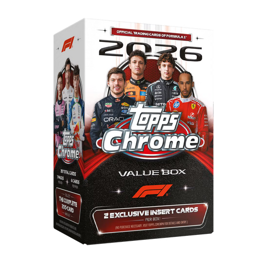 2026 Topps Chrome® Formula 1® Value Box