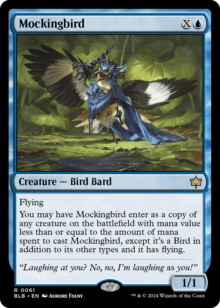 Mockingbird (BLB-061) - [Bloomburrow] Foil
