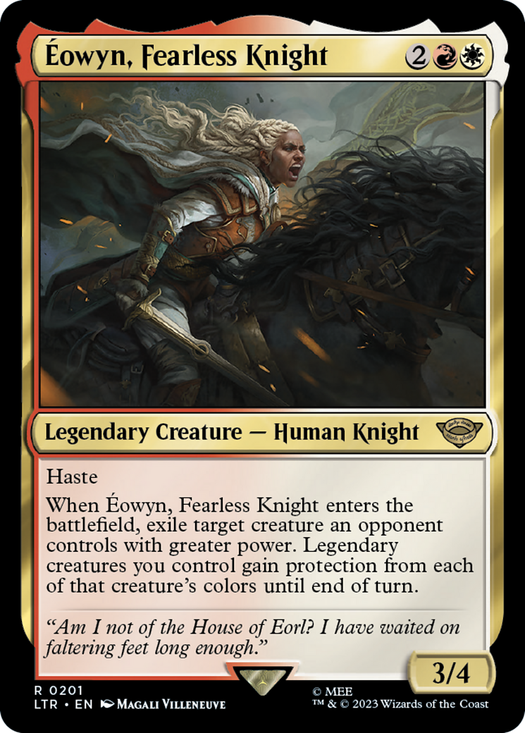 Éowyn, Fearless Knight (LTR-201) - [The Lord of the Rings: Tales of Middle-earth]