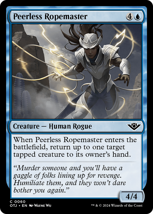 Peerless Ropemaster (OTJ-060) - [Outlaws of Thunder Junction] Foil