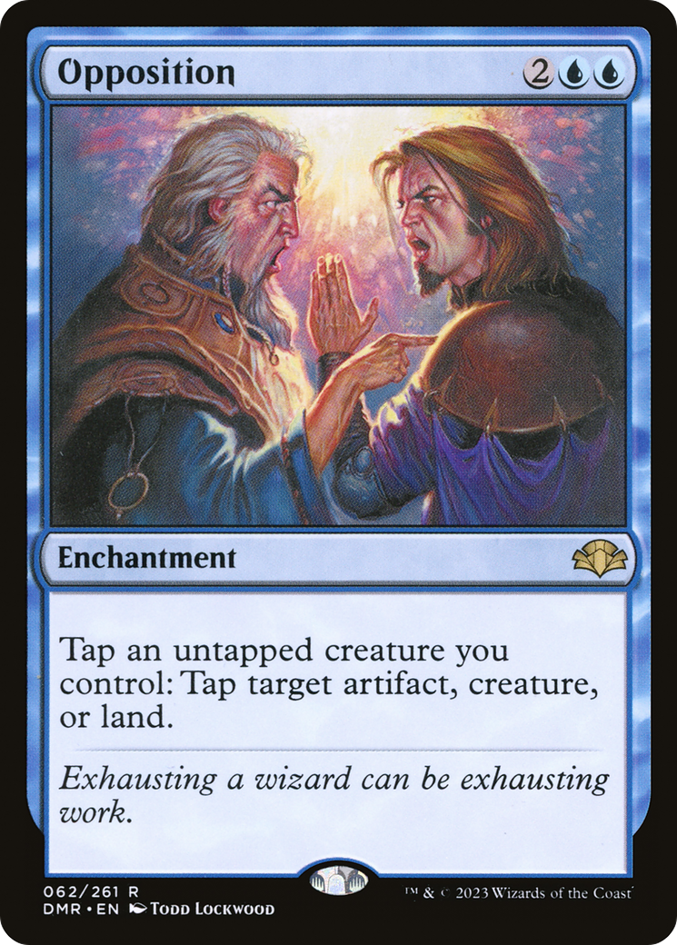 Opposition (DMR-062) - [Dominaria Remastered] Foil
