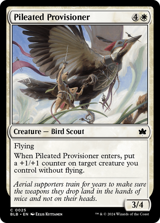 Pileated Provisioner (BLB-025) - [Bloomburrow]