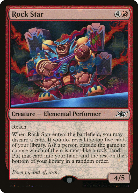 Rock Star (UNF-408) - [Unfinity] Foil