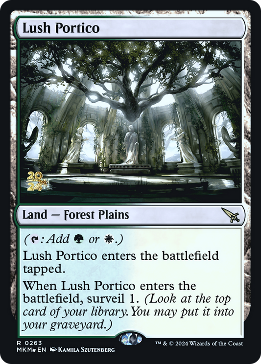 Lush Portico (PRE-263S) - [Murders at Karlov Manor Promos] Foil
