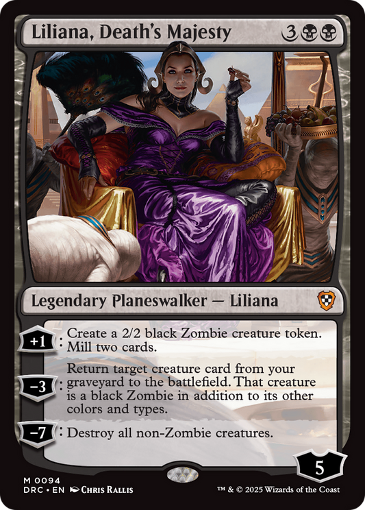 Liliana, Death's Majesty (DRC-094) - [Commander: Aetherdrift]