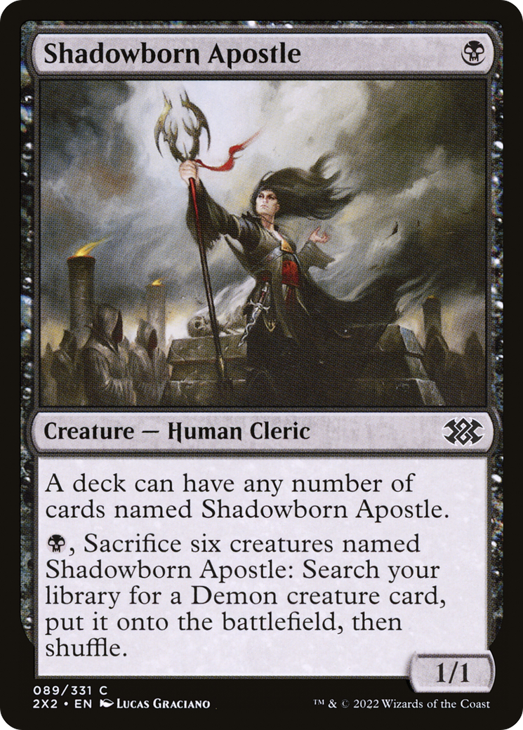 Shadowborn Apostle (2X2-089) - [Double Masters 2022]