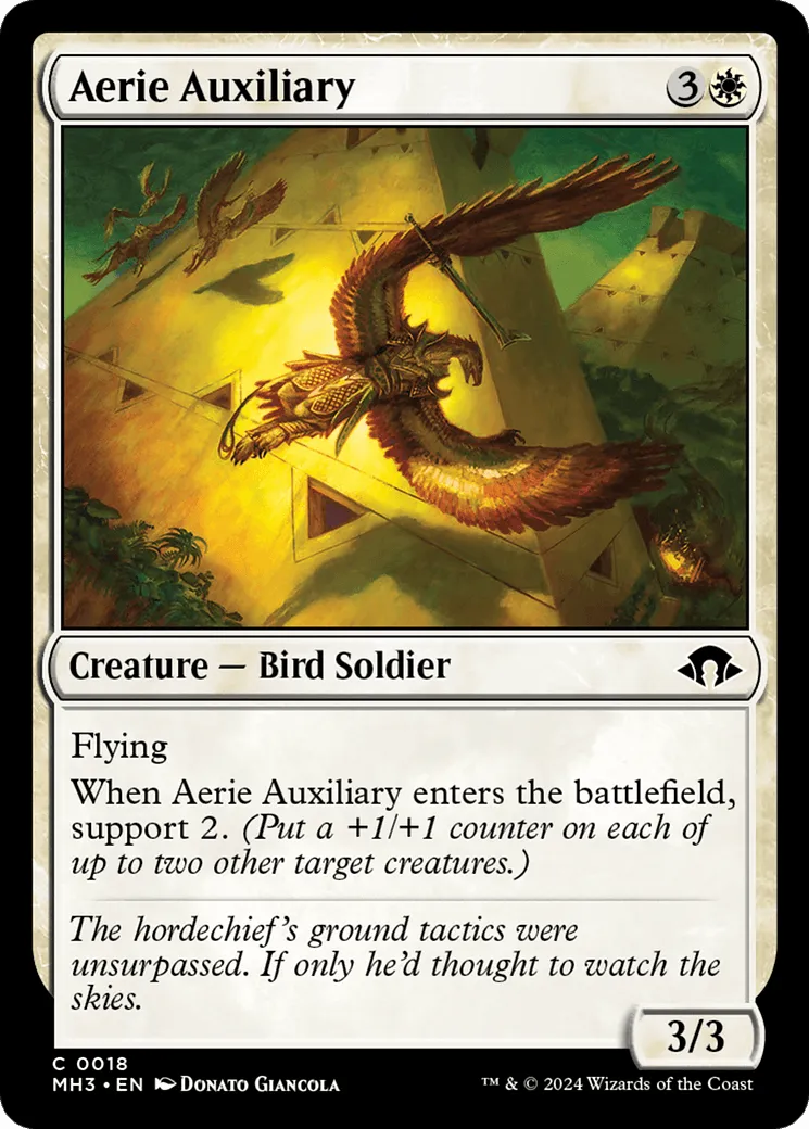 Aerie Auxiliary (MH3-018) - [Modern Horizons 3] - Emmett's ToyStop