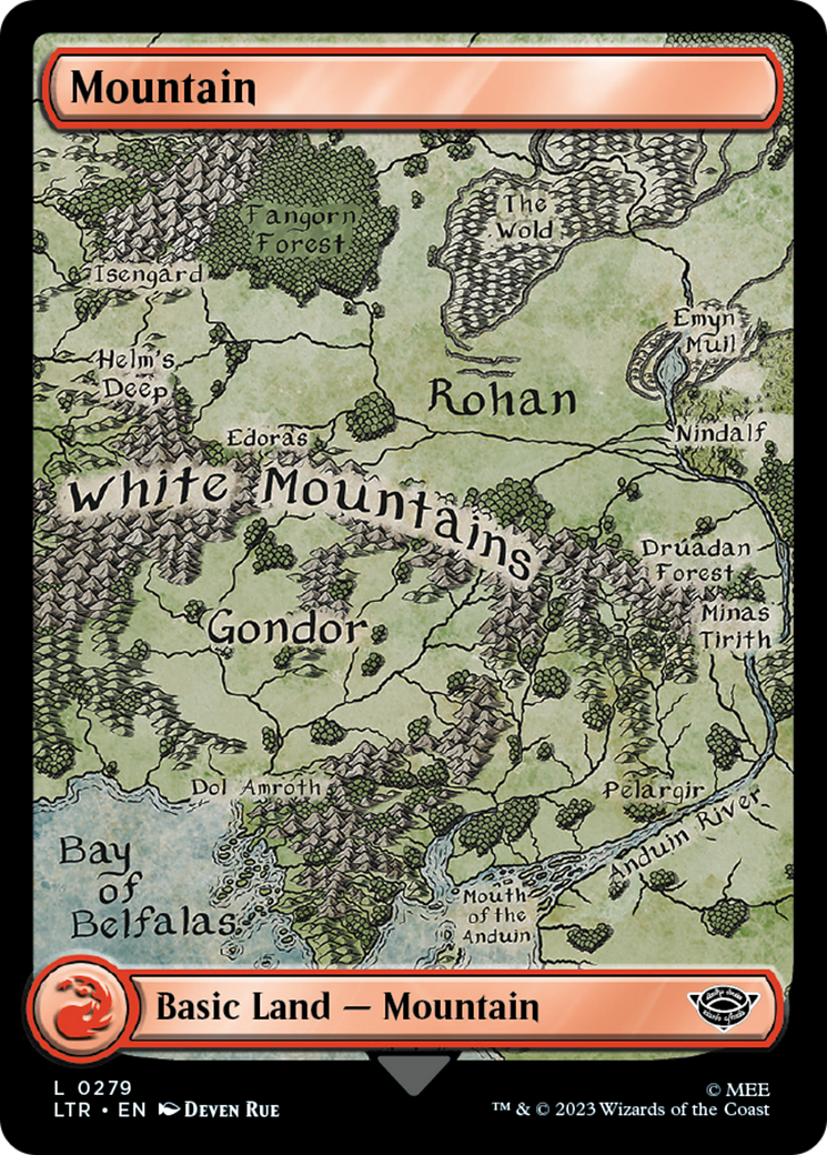 Mountain (LTR-279) - [The Lord of the Rings: Tales of Middle-earth] Foil