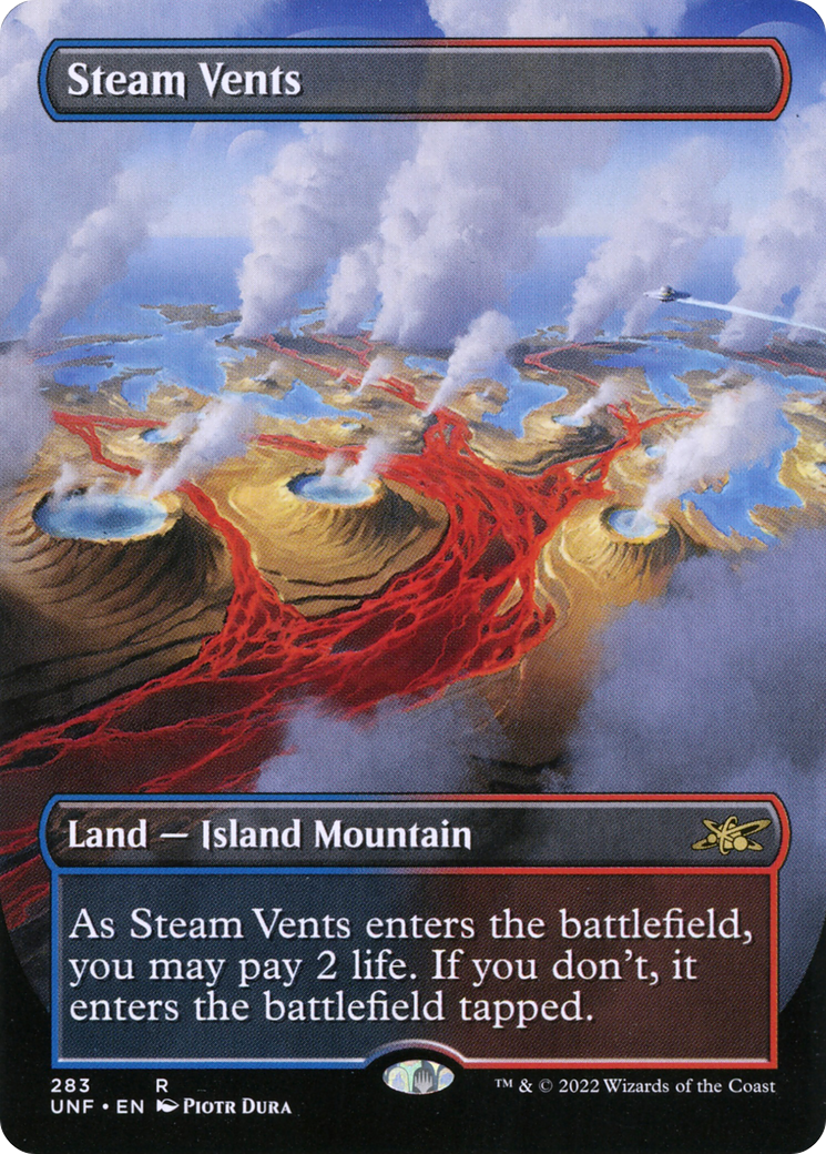 Steam Vents (UNF-283) - [Unfinity] (Borderless) Foil