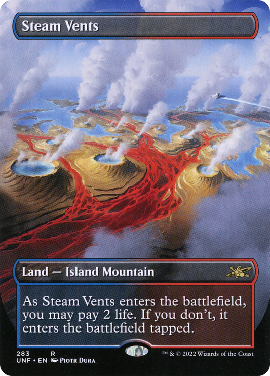 Steam Vents (UNF-283) - [Unfinity] (Borderless) Foil