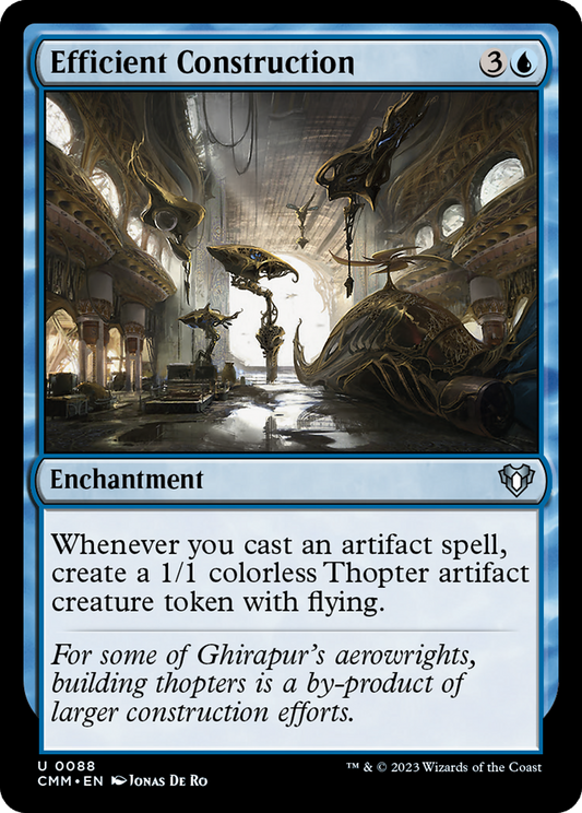 Efficient Construction (CMM-088) - [Commander Masters]