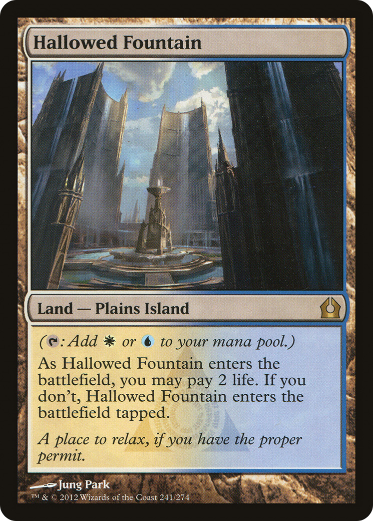 Hallowed Fountain (RTR-241) - [Return to Ravnica]