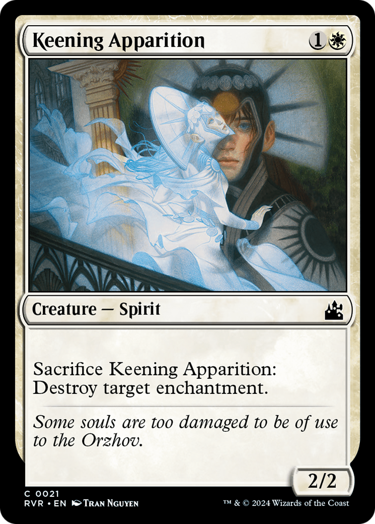 Keening Apparition (RVR-021) - [Ravnica Remastered] Foil