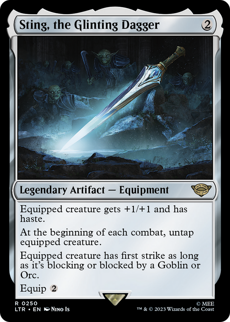 Sting, the Glinting Dagger (LTR-250) - [The Lord of the Rings: Tales of Middle-earth]