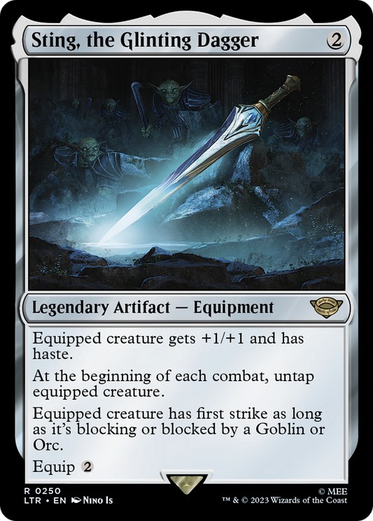 Sting, the Glinting Dagger (LTR-250) - [The Lord of the Rings: Tales of Middle-earth] Foil
