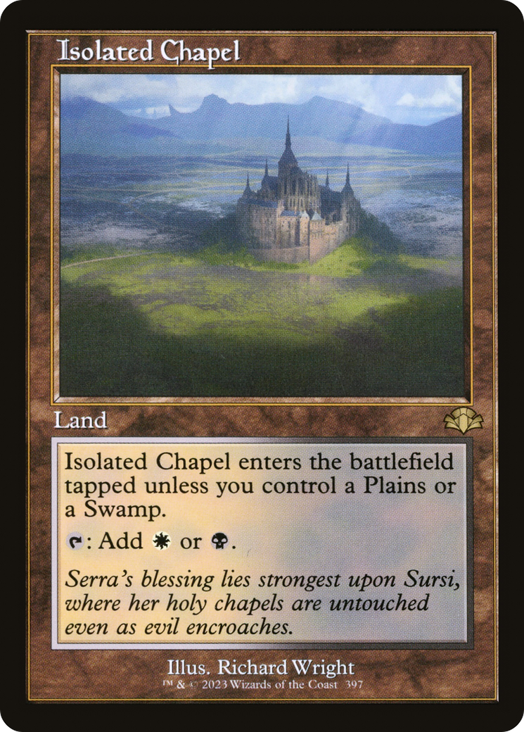Isolated Chapel (DMR-397) - [Dominaria Remastered] Foil