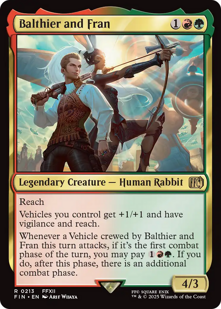 Balthier and Fran (FIN-213) - [FINAL FANTASY] Foil