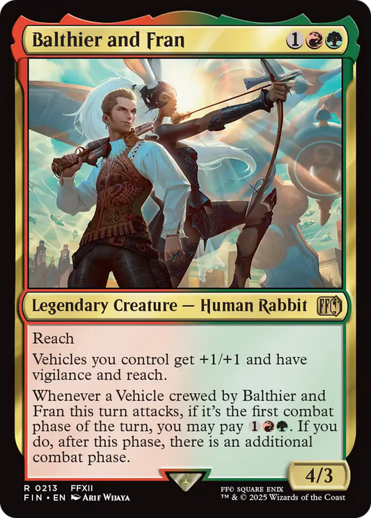 Balthier and Fran (FIN-213) - [FINAL FANTASY] Foil