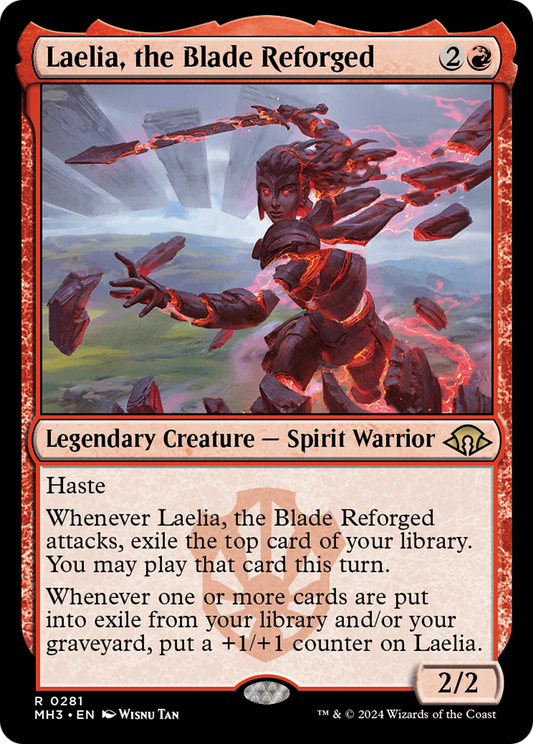 Laelia, la lame reforgée (MH3-281) - [Modern Horizons 3] Foil 
