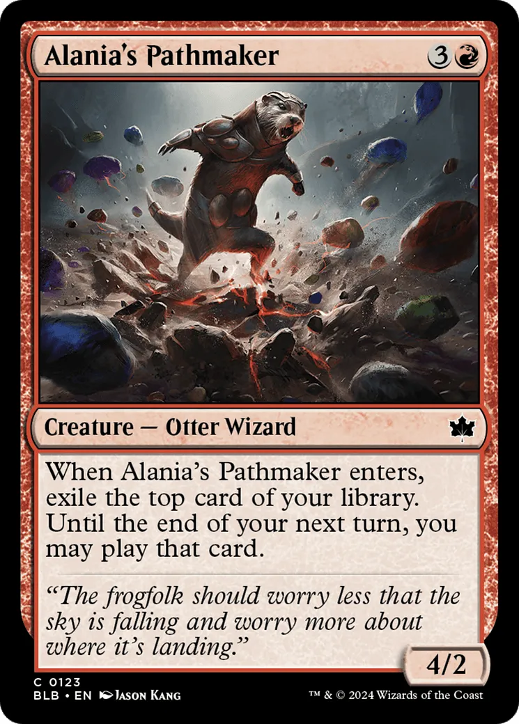 Alania's Pathmaker (BLB-123) - [Bloomburrow] Foil - Emmett's ToyStop