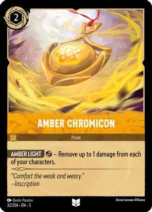 Amber Chromicon (32/204) Cold Foil - Shimmering Skies - Emmett's ToyStop