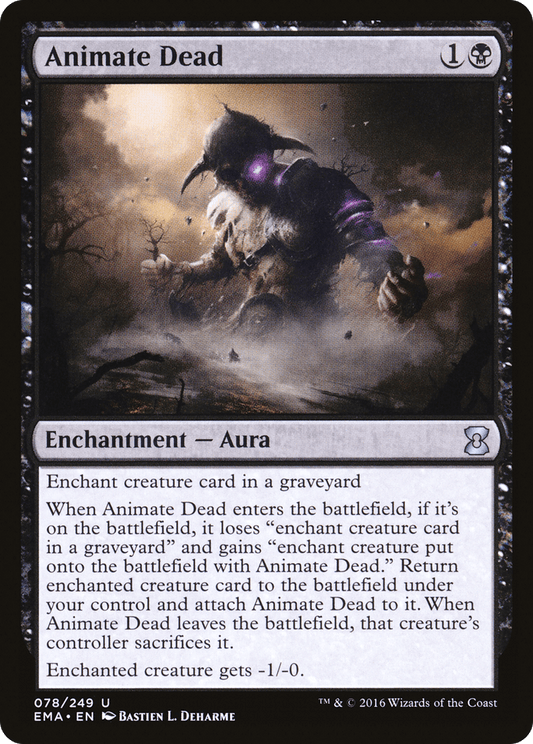 Animate Dead (EMA-078) - [Eternal Masters] - Emmett's ToyStop