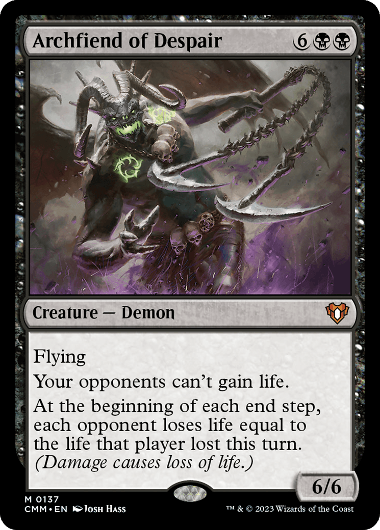 Archfiend of Despair [Commander Masters] - Emmett's ToyStop