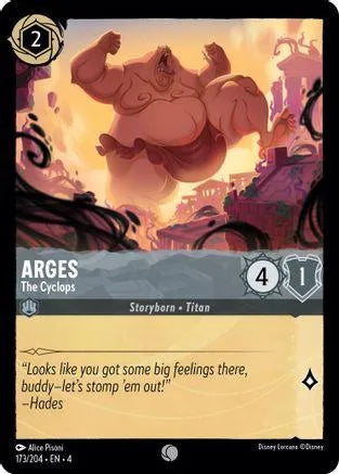 Arges - The Cyclops (173/204) Cold Foil - Ursulas Return - Emmett's ToyStop