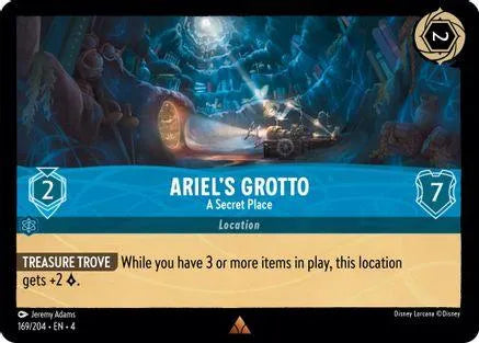 Ariel’s Grotto - A Secret Place (169/204) Cold Foil - Ursulas Return - Emmett's ToyStop