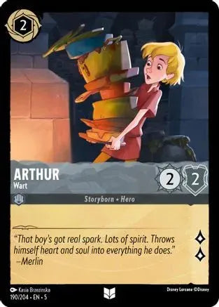 Arthur - Wart (190/204) Cold Foil - Shimmering Skies - Emmett's ToyStop