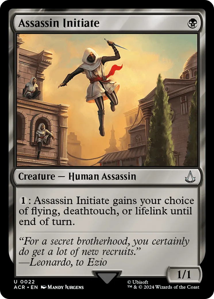 Assassin Initiate (ACR-022) - [Assassin's Creed] - Emmett's ToyStop