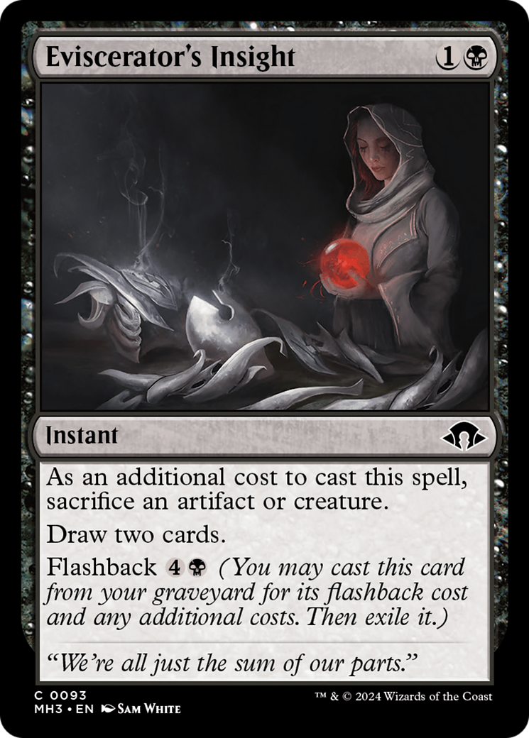 Eviscerator's Insight (MH3-093) - [Modern Horizons 3]