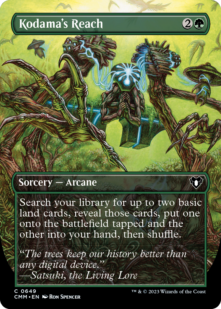 Kodama's Reach (CMM-649) - [Commander Masters] (Borderless)