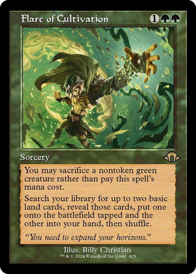 Flare of Cultivation (MH3-425) - [Modern Horizons 3] Foil