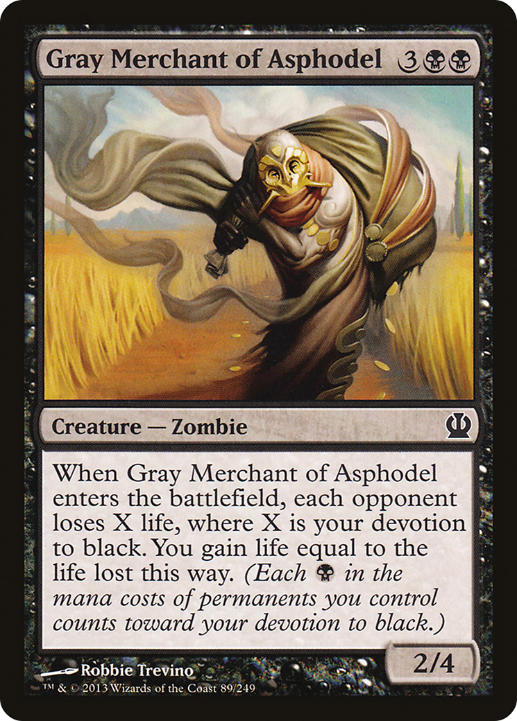 Gray Merchant of Asphodel (THS-089) - [Theros]