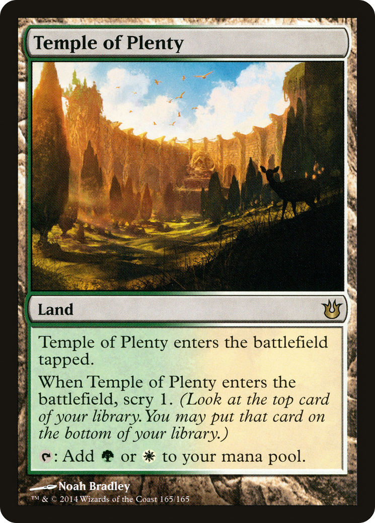 Temple of Plenty (BNG-165) - [Born of the Gods]