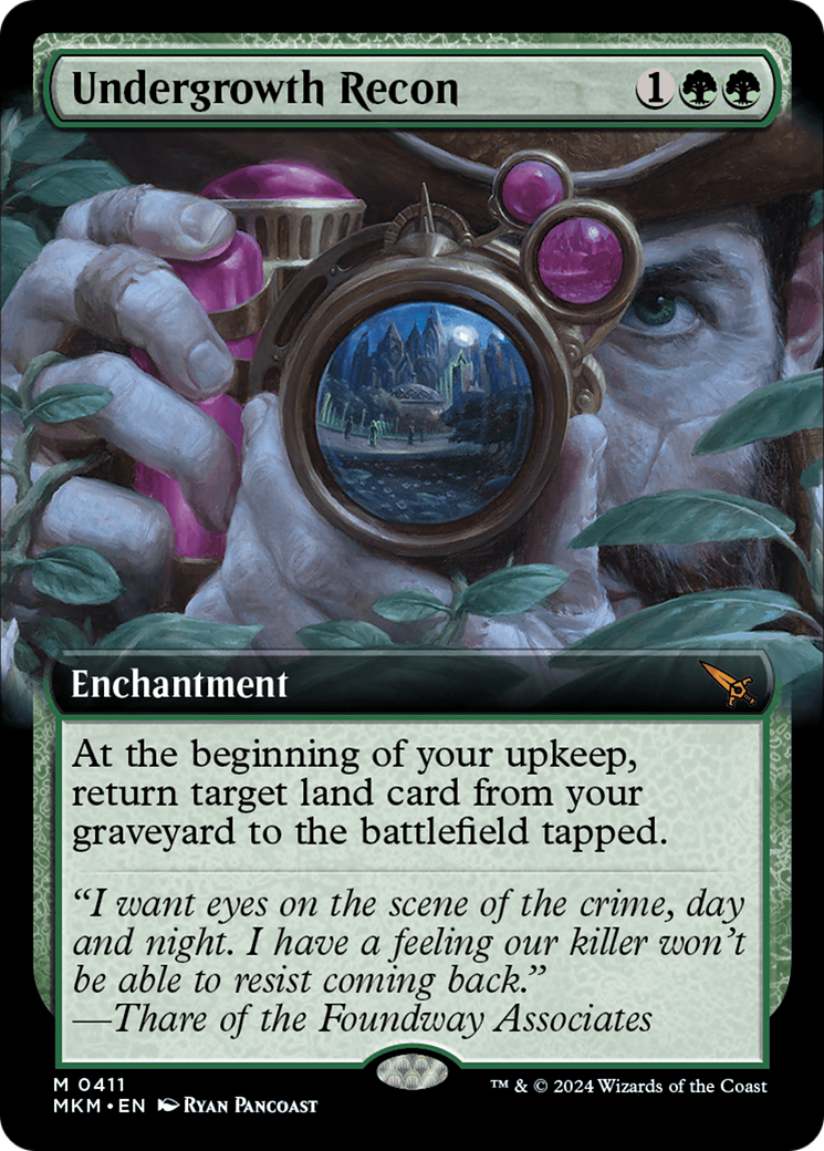 Undergrowth Recon (MKM-411) - [Murders at Karlov Manor]: (Extended Art)