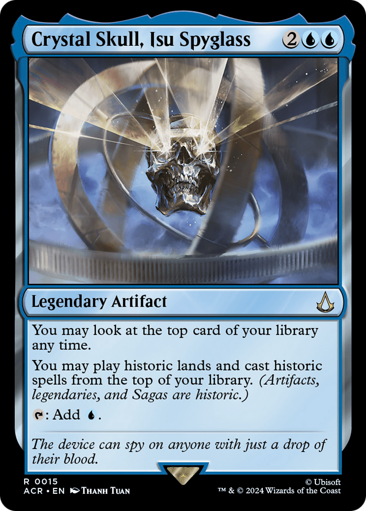 Crystal Skull, Isu Spyglass (ACR-015) - [Assassin's Creed] Foil