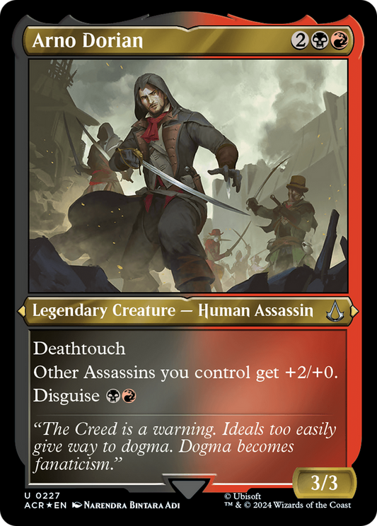 Arno Dorian (ACR-227) - [Assassin's Creed] Etched Foil
