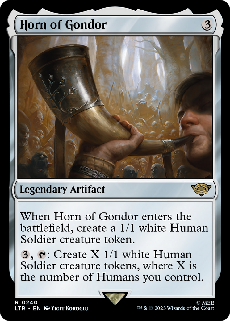 Horn of Gondor (LTR-240) - [The Lord of the Rings: Tales of Middle-earth] Foil