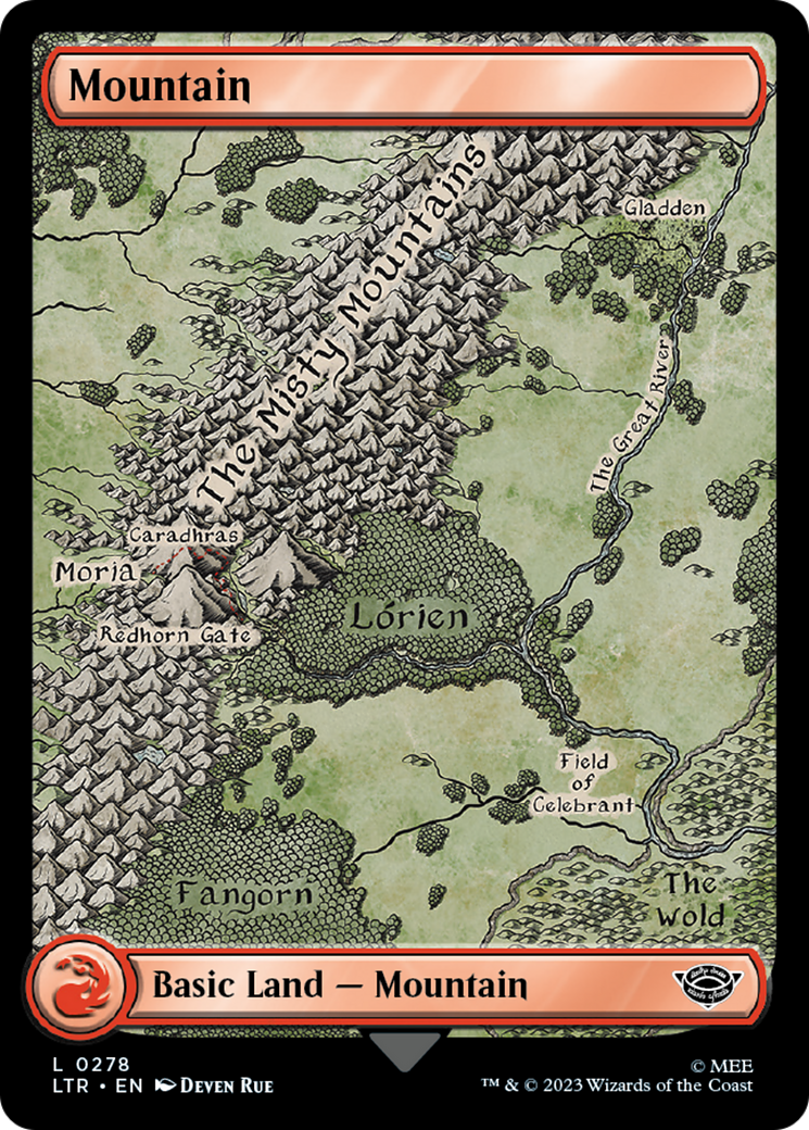 Mountain (LTR-278) - [The Lord of the Rings: Tales of Middle-earth] Foil