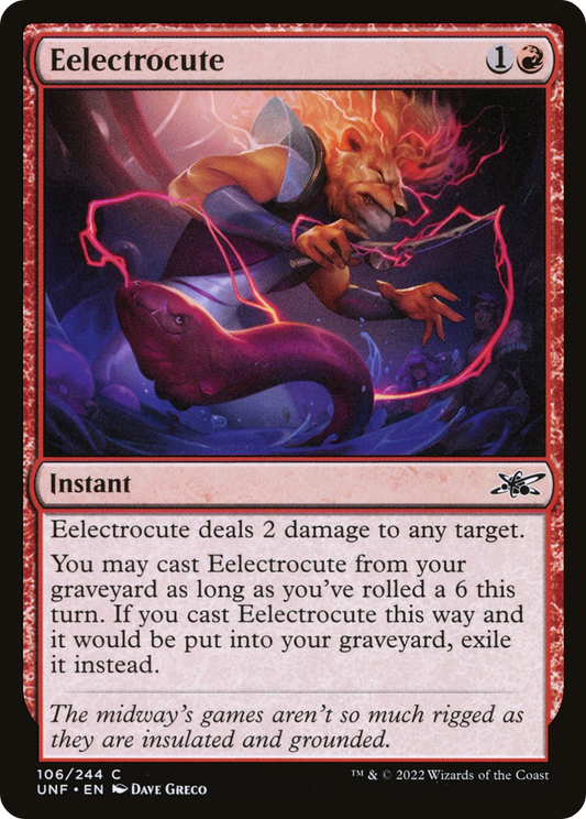 Eelectrocute (UNF-106) - [Unfinity] Foil