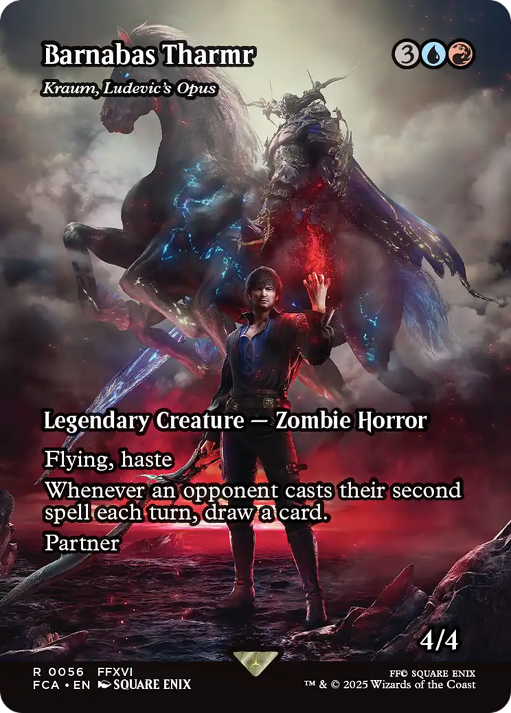 Kraum, Ludevic's Opus (FCA-056) - [FINAL FANTASY: Through the Ages] / Barnabas Tharmr (Borderless) Foil