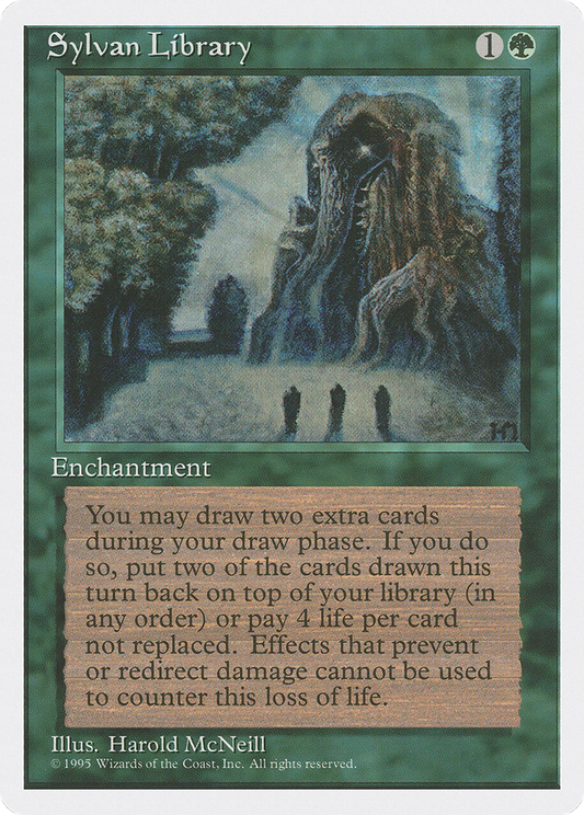 Sylvan Library (4ED-157) - [Fourth Edition]