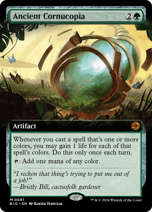 Corne d'abondance antique (BIG-081) - [The Big Score] : (Extended Art) Foil 