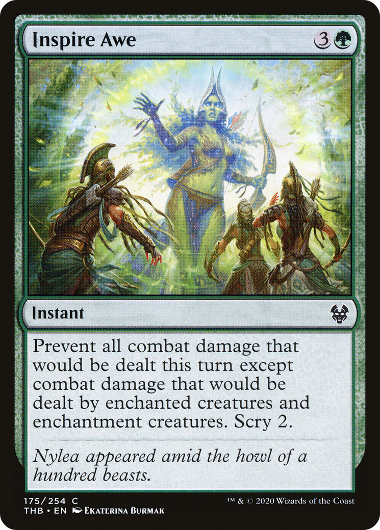 Inspire Awe (THB-175) - [Theros Beyond Death] Foil