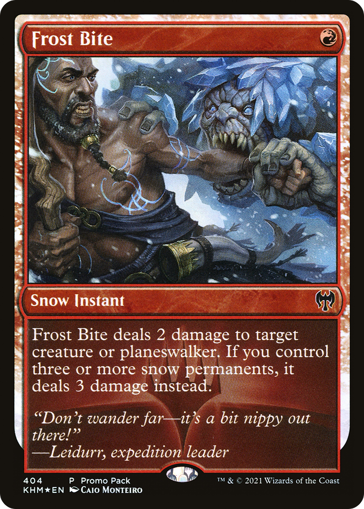 Frost Bite (PPKHM-404) - [Kaldheim]: (snow) Foil