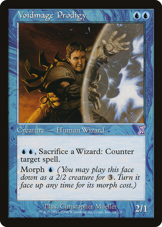 Voidmage Prodigy (TSB-034) - [Time Spiral Timeshifted] Foil