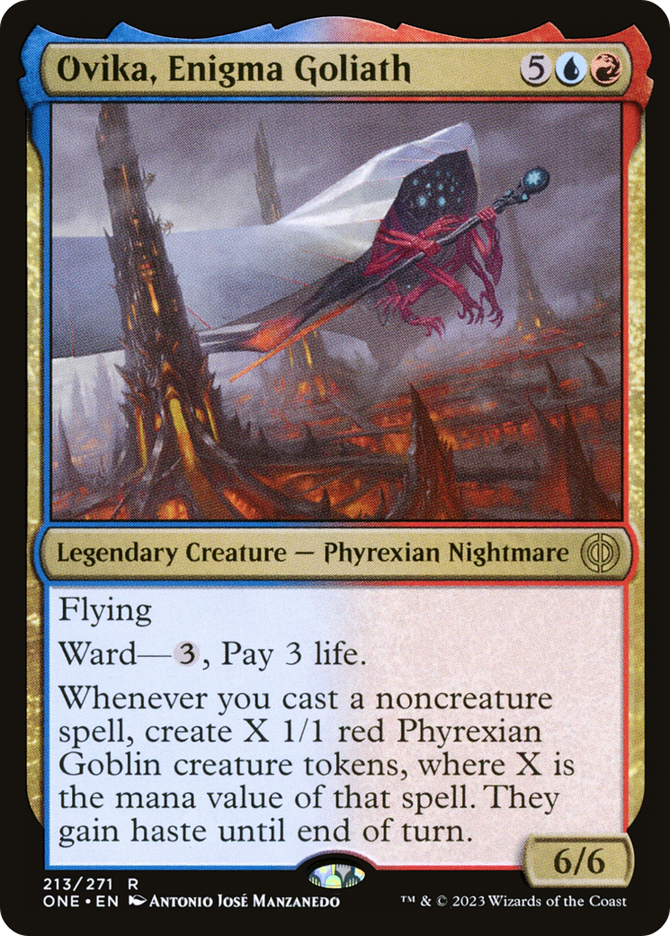 Ovika, Enigma Goliath (ONE-213) - [Phyrexia: All Will Be One]